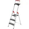 Image de Hailo L100 TopLine, escabeau de sécurité en aluminium, 3 marches