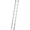 Image de Echelle Simple 9 échelons 2,6m/3,5m en alu Professionnelle Hailo ProfiStep Uno