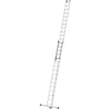 Image de Echelle coulissante à Corde 2 Plans 2x16 échelons 7,9m/8,7m en Aluminium Hailo ProfiStep Duo
