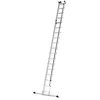 Image de Echelle coulissante à Corde 2 Plans 2x18 échelons 8,7m/9,5m en Aluminium Hailo ProfiStep Duo