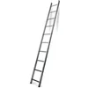 Image de Echelle Simple 10 échelons 2,8m/3,75m en Aluminium Hailo HobbyStep