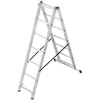 Image de Echelle Transformable 2 Plans 2x7 échelons 3,1m/4m en Aluminium Hailo HobbyStep