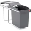 Image de Poubelle de cuisine encastrable 24L Hailo Single Box