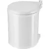 Image de Hailo Compact-Box M, poubelle encastrable, 15 litres, blanc