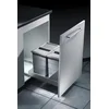 Image de Poubelle encastrable 2 bacs pour meuble coulissant 50L (24+24) Hailo Bottom Mount
