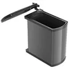 Image de Hailo Poubelle encastrable pour porte battante 18L AS Uno
