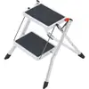 Image de Hailo Escabeau pliant Mini acier 2 marches
