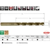 Image de Forets DIN 338 type VA HSSE Co 5 en pochette libre service
