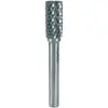 Image de Fraises limes carbure, denture croisée forme B cylindrique, coupe en bout