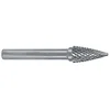 Image de RUKO 116049 - Fresas metal duro forma G - SPG Arco en punta (3 x 38 mm)