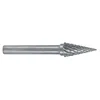 Image de RUKO 116051 - Fresas metal duro forma M - SKM Cono en punta (3 x 38 mm)