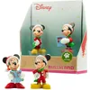Image de Bullyland 15074   Jeu de Figurines Walt Disney Mickey et Minnie dans Un Costume de Noël, Figurines peintes à la Main, sans PVC, Superbe Cadeau pour Les garçons et Les Filles pour Jouer l'imagination