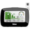 Image de MEBUS funkgesteuerte Wetterstation mit Außensensor, Thermometer/Hygrometer (innen/außen), Wohlfühlindikator bewertet Raumklima, Min-/Max-Funktion, Displaybeleuchtung, Farbe: Schwarz, Modell: 40902