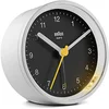 Image de Braun Réveil à Quartz Plastique Blanc Noir Normal