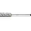 Image de Fraise sur tige forme A ZYAS D. 10 mm L. tête 20 mm D. tige 6 mm carbure engrène