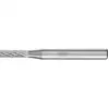 Image de Fraise sur tige forme A ZYA D. 4 mm L. tête 13 mm D. tige 6 mm carbure engrèneme