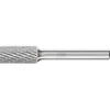 Image de Fraise sur tige forme A ZYA D. 10 mm L. tête 20 mm D. tige 6 mm carbure engrènem