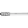 Image de Fraise sur tige forme C WRC D. 8 mm L. tête 20 mm D. tige 6 mm carbure engrèneme