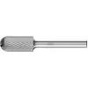 Image de Fraise sur tige forme C WRC D. 12 mm L. tête 25 mm D. tige 6 mm carbure engrènem
