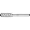 Image de Fraise sur tige forme C WRC D. 10 mm L. tête 25 mm D. tige 6 mm carbure engrènem