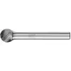 Image de Fraise sur tige forme F KUD D. 10 mm L. tête 9 mm D. tige 6 mm carbure engrèneme