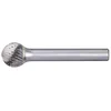 Image de Pferd KUD1210/63PLUS Fraise sur tige KUD 1210 3PLUS 12 x 10 mm, Argent