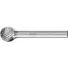Image de Fraise sur tige forme F KUD D. 12 mm L. tête 10 mm D. tige 6 mm carbure engrènem
