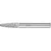 Image de Fraise sur tige forme H RBF D. 6 mm L. tête 18 mm D. tige 6 mm carbure engrèneme