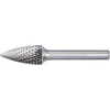 Image de Pferd SPG1230/65 Fraise sur Tige, Argent, 12 x 30 mm