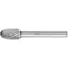 Image de Fraise sur tige forme O TRE D. 10 mm L. tête 16 mm D. tige 6 mm carbure engrènem