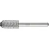 Image de PFERD Fraise en acier rapide HSS forme cylindrique Ø 12x25 mm tige Ø 6 mm Z 3 universelle moyenne fine brise-copeaux
