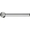 Image de Pferd HSSF1009/63 Fraise sur Tige, Argent, 10 x 9 mm