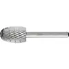 Image de PFERD Fraise en acier rapide forme goutte Ø 16x25 mm Tige Ø 6 mm Z 3 universelle moyenne fine brise-copeaux