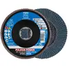 Image de PFERD Lot de 10 disques à lamelles Polifan Power, 125 mm, Z60, X-LOCK (22,23 mm), SG STEELOX, 67786126   pour une efficacité maximale grâce à une coupe agressive.