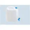 Image de Nourrices à eau ECO 22 L avec robinet, PE-HD naturel, robinet de vidange fixement monté (bleu)