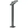 Image de Albert Borne aluminium Integrated 622091-20,5 x 24 x 90 cm - Noir