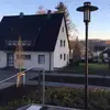 Image de Albert Leuchten Lampadaire d'extérieur LED 861 avec grille de défilement conique