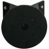 Image de Albert Leuchten Adaptateur d'angle rond noir pour applique d'ext