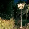 Image de Albert Leuchten Lampadaire style rustique 756 blanc à 3 lampes