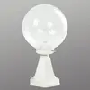 Image de Albert Leuchten Luminaire pour socle I, blanc, avec verre à bulles