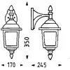 Image de Albert Leuchten Applique d'extérieur RUSTIQUE 719 blanche