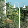 Image de Albert Leuchten Lampadaire d'extérieur 171, à 2 lampes, blanc