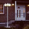 Image de Albert Leuchten Lampadaire d'extérieur moderne 181, blanc, à 3 lampes