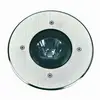 Image de Albert Leuchten Spot encastrable Tomaso, aluminium, acier inoxydable, Ø 22 cm
