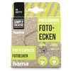 Image de Hama Distributeurs Coins Photo Adhésifs, 500 coins Triangle, Transparent | 500 Coins Photo 10mm Autocollants avec Distributeur, sans Acide ni Solvant, Papier/Viscose, Adapté Albums, Idéal scrapbooking