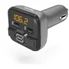 Image de Hama Transmetteur FM Bluetooth de Voiture (Adaptateur Allume Cigare Bluetooth, Kit MP3 sans Fil avec 2 Ports USB, Fentes MicroSD, Chargeur de Voiture USB-A)