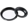 Image de Hama Bague d'adaptation (en métal, pour monter un Filtre de 52 mm sur un Objectif de 55 mm) Noir