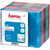 Image de Boite à CD/DVD HAMA Slim CD pack de 25 Différents coloris