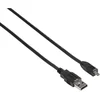 Image de Hama Câble USB 2.0 (USB A mâle - mini USB B mâle, connecteur B8M, 1,80 m) Noir