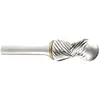 Image de METABO 628378000 - Fresa radial "única" dentado estandard 12,8 x 70 mm longitud trabajo 25 mm vástago de 6 mm